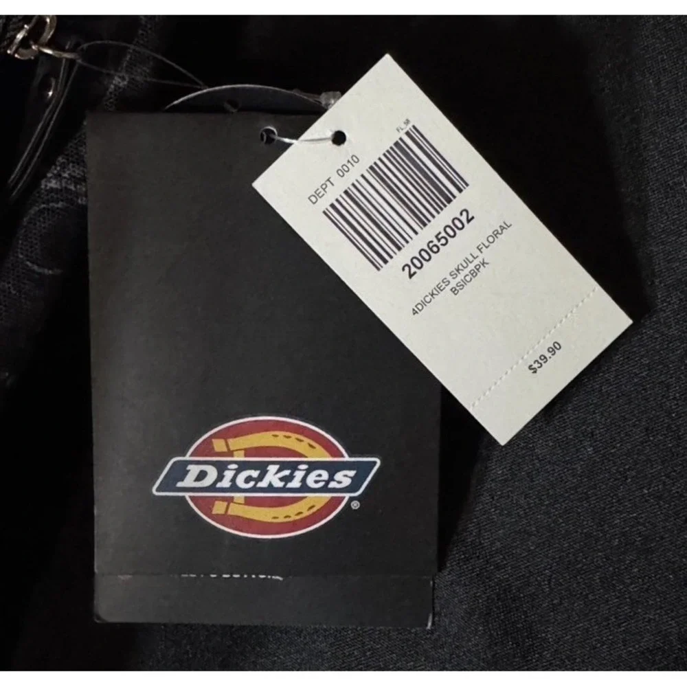 Dickies Floral And‎ Skull Backpack NWT Laptop Pocket